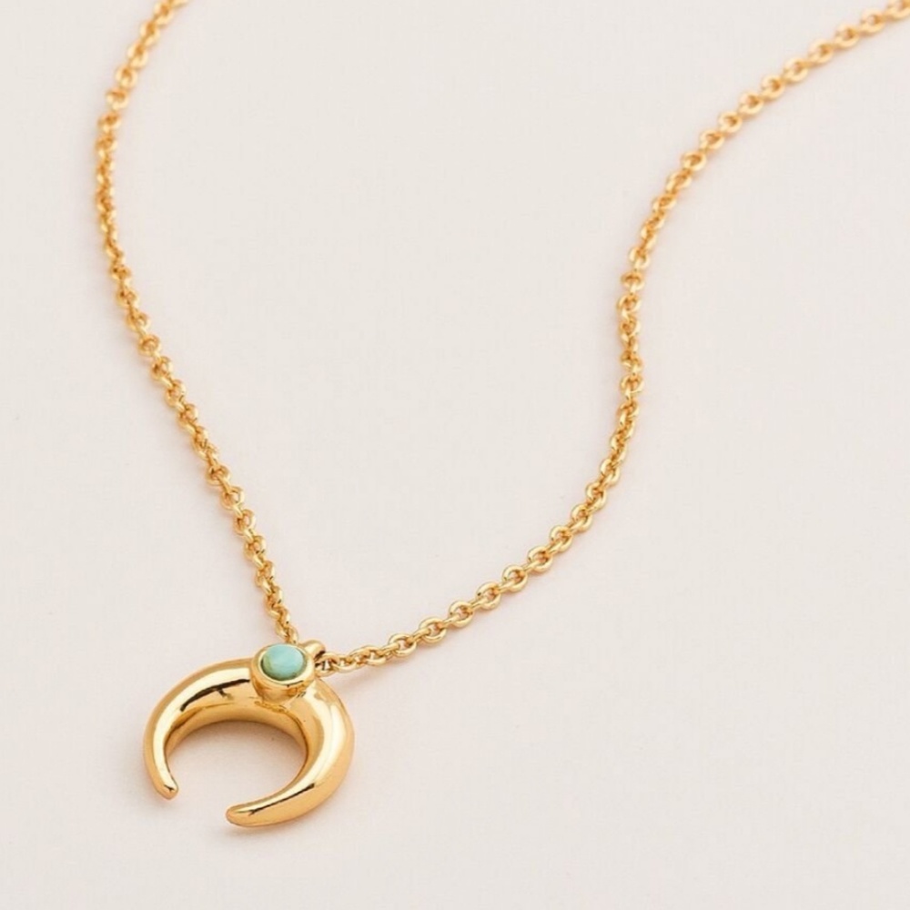 Gorjana cayne charm adjustable necklace